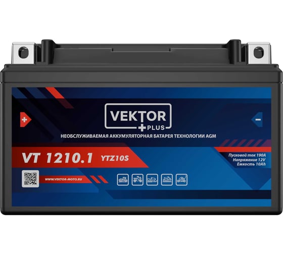 Аккумуляторная батарея VEKTOR PLUS VT 1210.1 Vektor Energy 19313