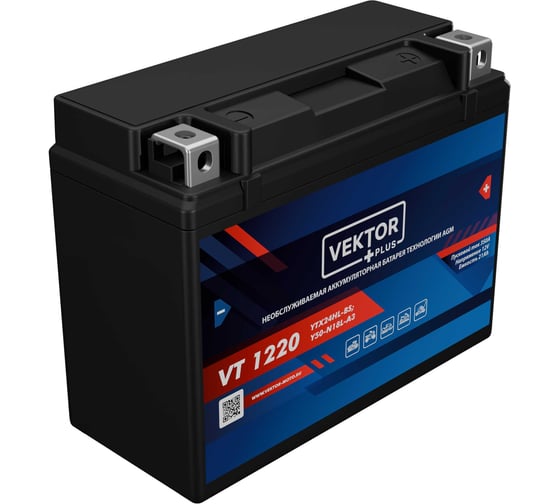 Аккумуляторная батарея VEKTOR PLUS VT 1220 Vektor Energy 19368