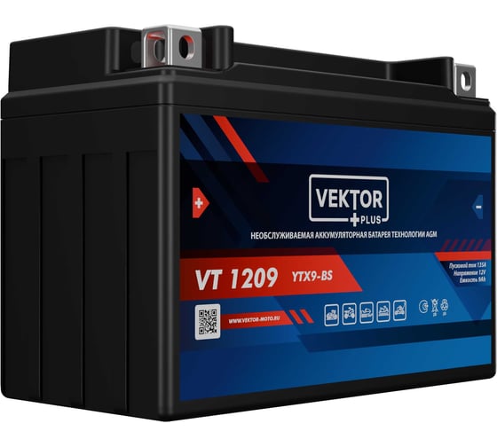 Аккумуляторная батарея VEKTOR PLUS VT 1209 Vektor Energy 19290