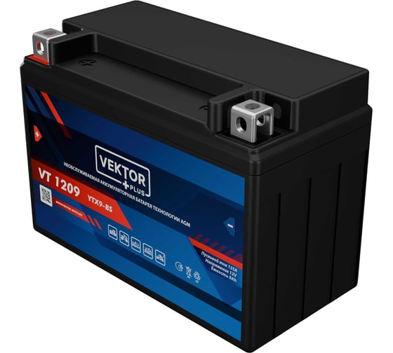 Аккумуляторная батарея VEKTOR PLUS VT 1209 Vektor Energy 19290