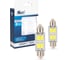 Светодиод KRAFT C5W (SV8,5) 10x36 12v (white) Pro (2 шт. Европодвес) KT 700263 1