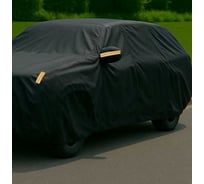 Тент на машину для микроавтобуса PSV с подкладкой и молнией, размер XL (480x180x160), Черный 138055