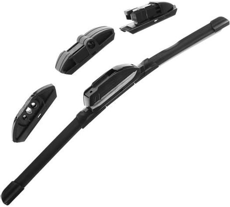 Щетка стеклоочистителя 24"/600 мм бескаркасная с мультикреплением TORSO 2351962