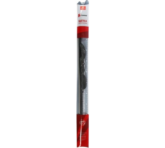 Щетка стеклоочистителя 24"/600 мм бескаркасная с мультикреплением TORSO 2351962
