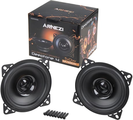 Колонки ARNEZI Deeptone 4, 10 см широкополосные, 2шт, 10 см (4 дюйма), Max Вт A2010000