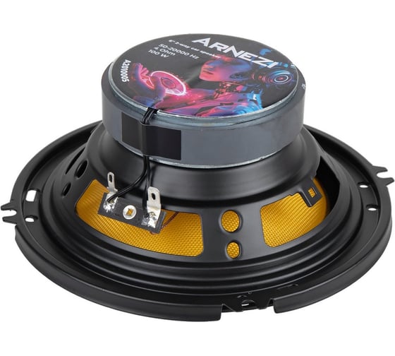 Колонки ARNEZI Sound Wave S1, 16 см 2-х полосные, 2шт A2010005