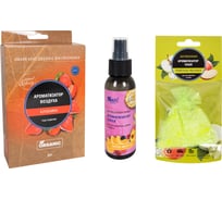 Комплект ароматизаторов KRAFT Фруктовый микс 3 шт. KT 833076