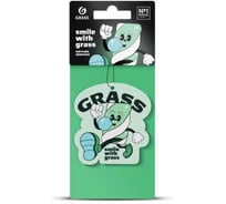 Ароматизатор воздуха картонный Grass Смайл (мятная жвачка) ST-1469