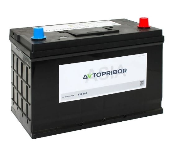 Аккумуляторная батарея AVTOPRIBOR 12V 105Ah (0) ASIA | 850A | 305x171x205 для а/м HONDA CR-V II (RD_) 09.01-07.07 / HYUNDAI TUCSON (JM) 06.04- / HYUNDAI SONATA V (NF) 08.04-11.14 / B10502AVT