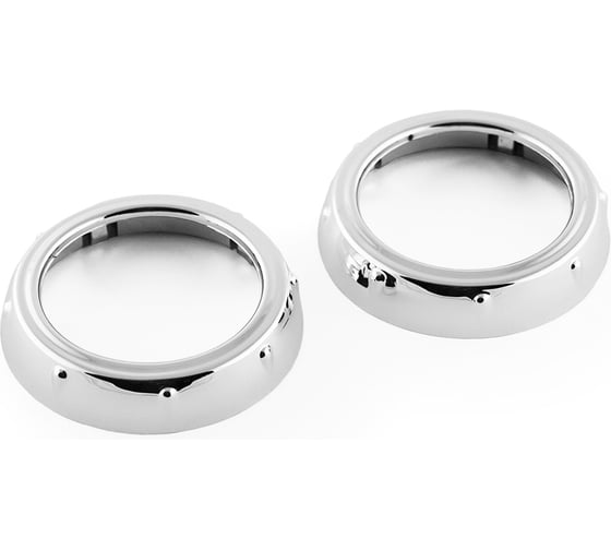 Маски №117 для Bi-LED линз 3, хром, компл. 2шт. MTF Light MK117C 1