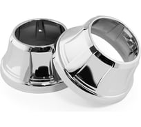 Маски №105 для Bi-LED линз 3, хром, компл. 2шт. MTF Light MK105C