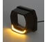 Маски G-STYLE для Bi-LED линз с подсветкой белой/желтой 3 скос, черная. 2шт. MTF Light MK7DB 3