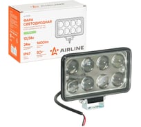 Фара светодиодная прямоугольная Airline 8LED, направленный свет (4D линза), 24Вт, 151x90x52мм, 12/24В, PLUS ALED126