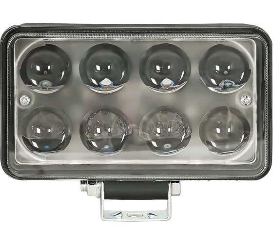 Фара светодиодная прямоугольная Airline 8LED, направленный свет (4D линза), 24Вт, 151x90x52мм, 12/24В, PLUS ALED126