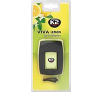 Ароматизатор K2 VIVA на дефлектор, 4 мл, лимон V122