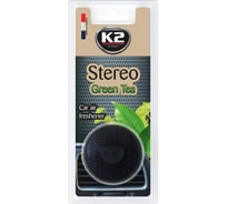 Ароматизатор на дефлектор K2 STEREO динамик, зеленый чай V153