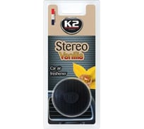 Ароматизатор на дефлектор K2 STEREO динамик, ваниль V151