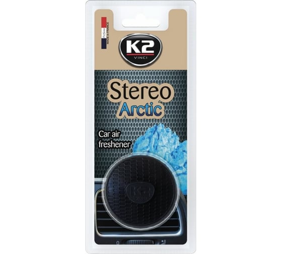 Ароматизатор на дефлектор K2 STEREO динамик, Арктика V156 1