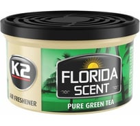 Ароматизатор K2 FLORIDA SCENT баночка, зеленый чай V87ZHE