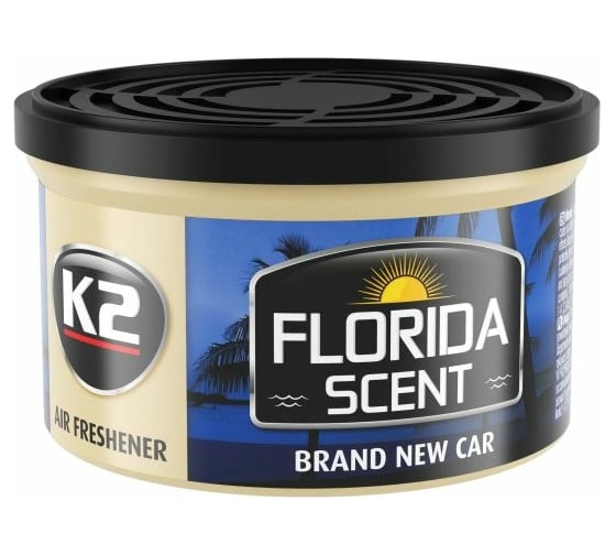 Ароматизатор K2 FLORIDA SCENT баночка, новая машина V87NCA 1