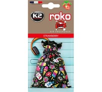 Ароматизатор K2 ROKO FUN мешочек, 25 г, клубника V820F