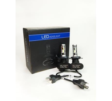 Светодиодные автолампы MYX Light S1 H4, 12 В, 18 Вт, CSP 1616, 6000 K, 2 шт. 010204