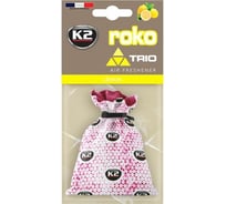Ароматизатор K2 ROKO TRIO мешочек, 25 г, лимон V825T