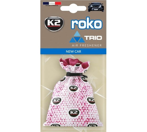 Ароматизатор K2 ROKO TRIO мешочек, 25 г, новая машина V812T 1