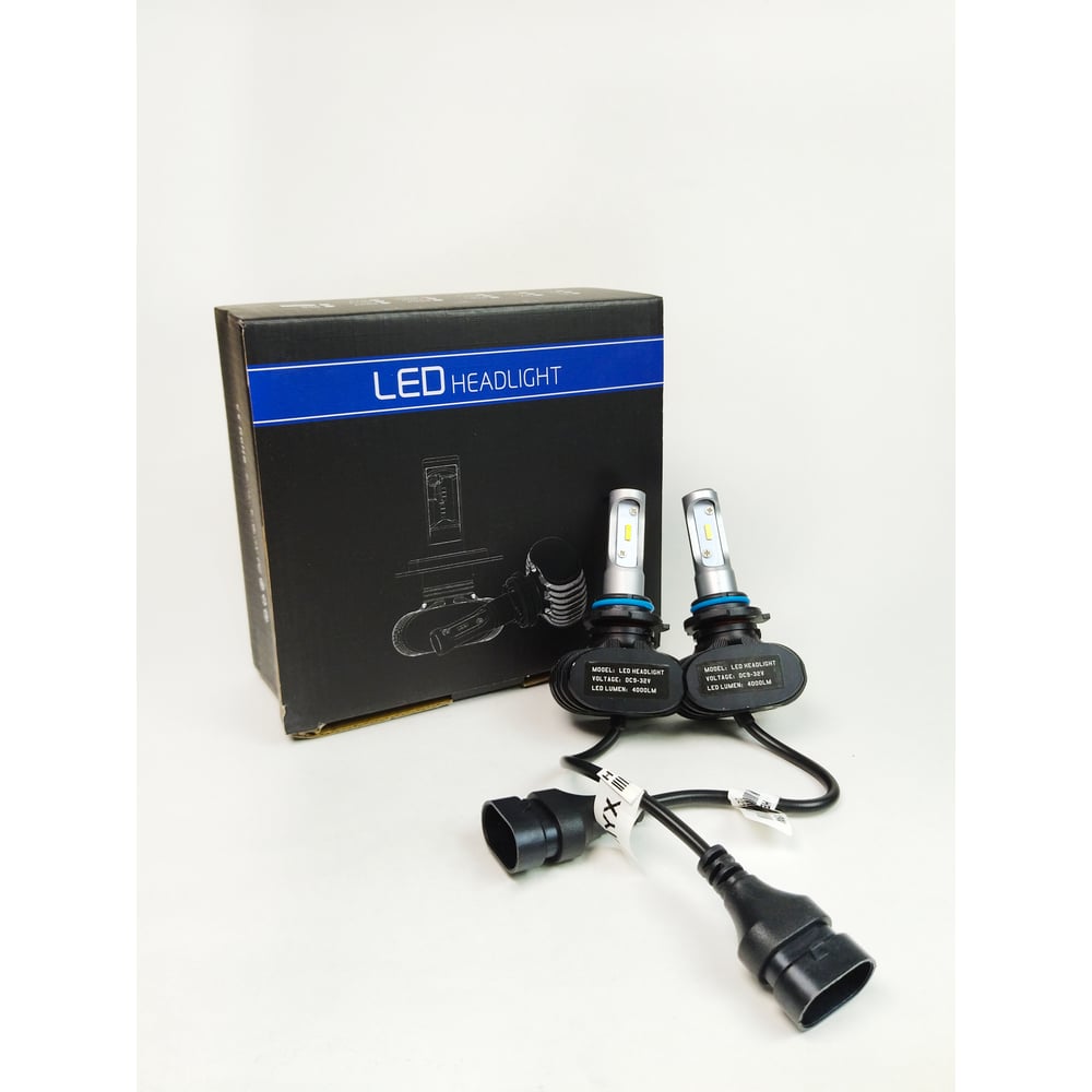 Светодиодные автолампы MYX Light S1 HB3, 12 В, 18 Вт, CSP 1616, 6000 K ...