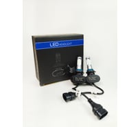 Светодиодные автолампы MYX Light S1 HB3, 12 В, 18 Вт, CSP 1616, 6000 K, 2 шт. 0102B3