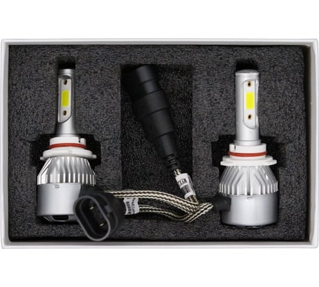 Светодиодные автолампы MYX Light C9 HB4, 12 В, 25 Вт, COB, 6000 K, 2 шт. 0109B4