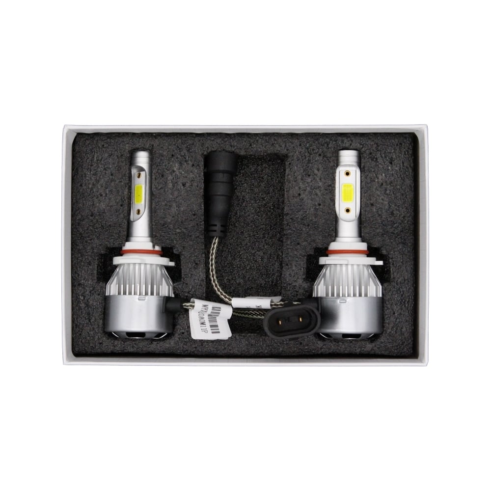 Светодиодные автолампы MYX Light C9 HB3, 12 В, 25 Вт, COB, 6000 K, 2 шт ...