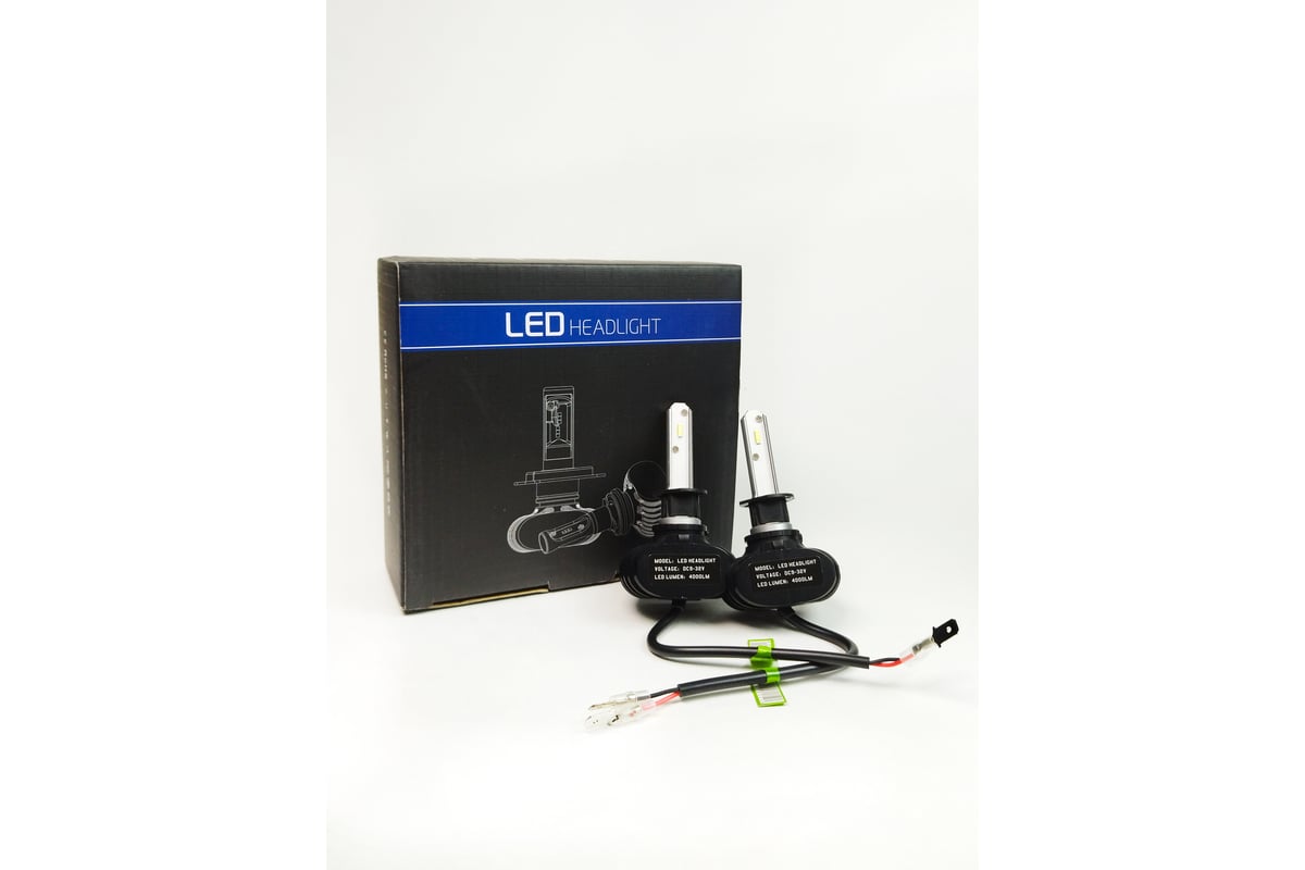 Светодиодные автолампы MYX Light S1 H1, 12 В, 18 Вт, CSP 1616, 6000 K ...