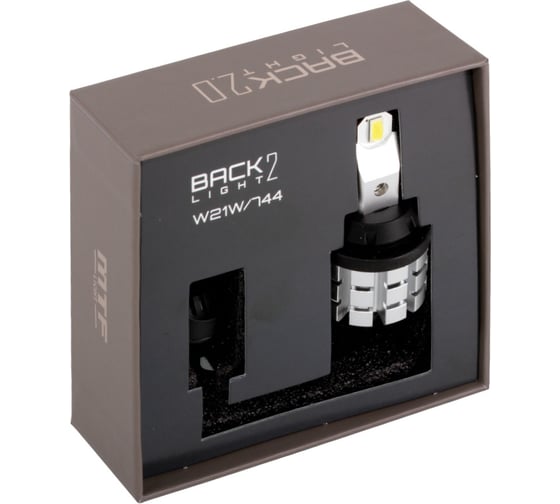 Светодиодная лампа MTF Light серия BACK LIGHT 2.0 в фонарь заднего хода, 12В, 25Вт, 5500К, W21W, шт. RLW21W