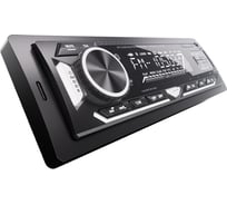 USB/SD-ресивер AurA 4x36w, FLAC, 2xUSB/BT, APP, 1 RCA, 12/24V, белая подсветка FIREBALL-304BT