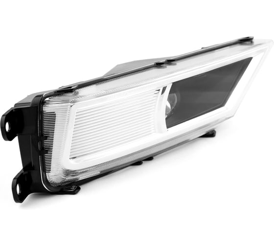 Фары противотуманные светодиодные MTF Light TIGUAN II, линза, 12В, 5000К, 8Вт, ЕСЕ R19, E4, компл. FL10TG
