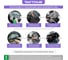 Черная тонировка на автомобиль Daytona Классическая 5% (5м х 0.75м) Самоклеящаяся тонировочная пленка MP1493075050 9
