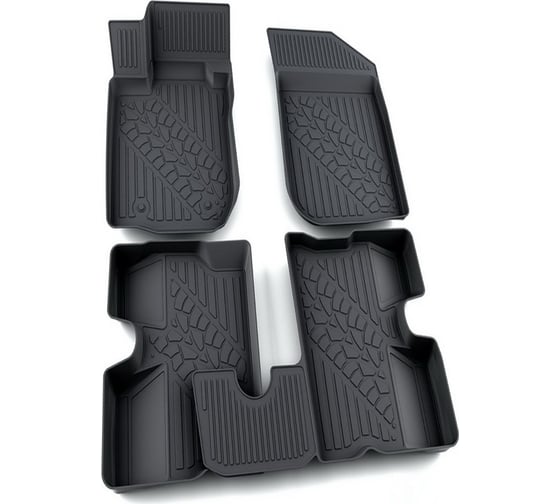 Коврик салона AGATEK для Renault Duster 2010-2015/2015- г.в. 2WD A.003.190.PL