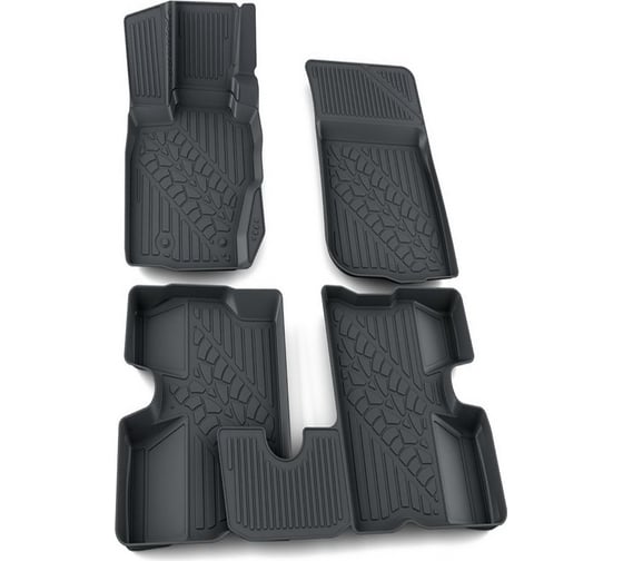 Коврик салона AGATEK для Renault Duster 2010-2015/2015- г.в. 4WD A.003.191.PL 1