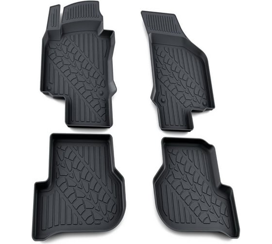 Коврик салона AGATEK для Skoda Octavia II 1Z3 2004-2013 г.в. A.003.99.PL 1