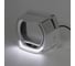 Маски MTF Light G-STYLE для Bi-LED линз с подсветкой белой/желтой 3 скос, хром. 2 шт MK7DC 1