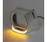 Маски MTF Light G-STYLE для Bi-LED линз с подсветкой белой/желтой 3 скос, хром. 2 шт MK7DC 2