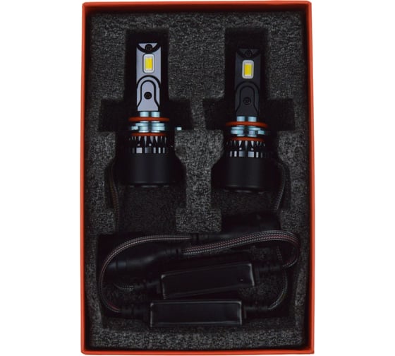 Трёхцветная лампа головного света JR Autogift F6-HB3-3color 2шт. 3LH0042