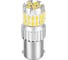Светодиодная автолампа JR Autogift P21W 1156-30+6SMD 12-24V 3LS0031 3