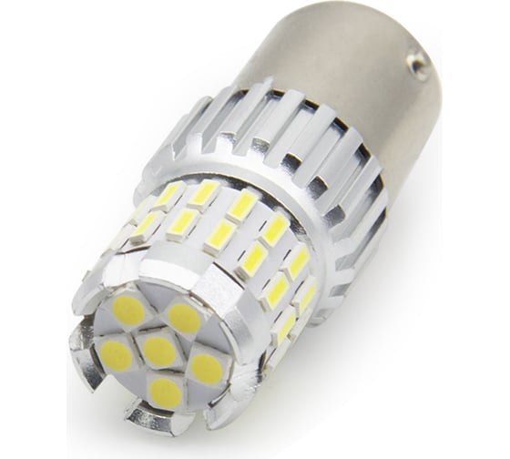 Светодиодная автолампа JR Autogift P21/5W, 1157-30+6SMD, 12 В 3LS0041