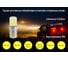 Светодиодная автолампа JR Autogift P21/5W 1157-3014-72SMD-Crystal 3LS0021 3