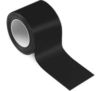 Матовая самоклеящаяся лента Daytona Чёрная Текстурная (50мм х 3м) декоративная матовая защитная пленка для авто на пороги, кузов и салон MP1665005030