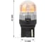 Светодиод KRAFT T20 WY21W (W3x16d) 10-30v (amber) Pro (2 шт. Европодвес) KT 700268 2