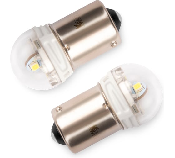 Светодиод KRAFT R5/10 (BA15s) 9-18v white (2 шт. Блистер) KT 700249 1