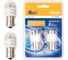 Светодиод KRAFT P21W (BA15S) 9-18v white (2 шт. Блистер) KT 700256 3